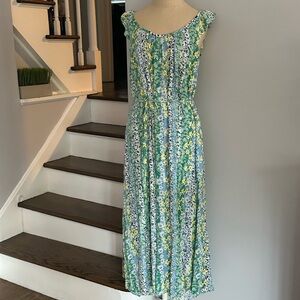 LOFT Sleeveless Maxi Sundress